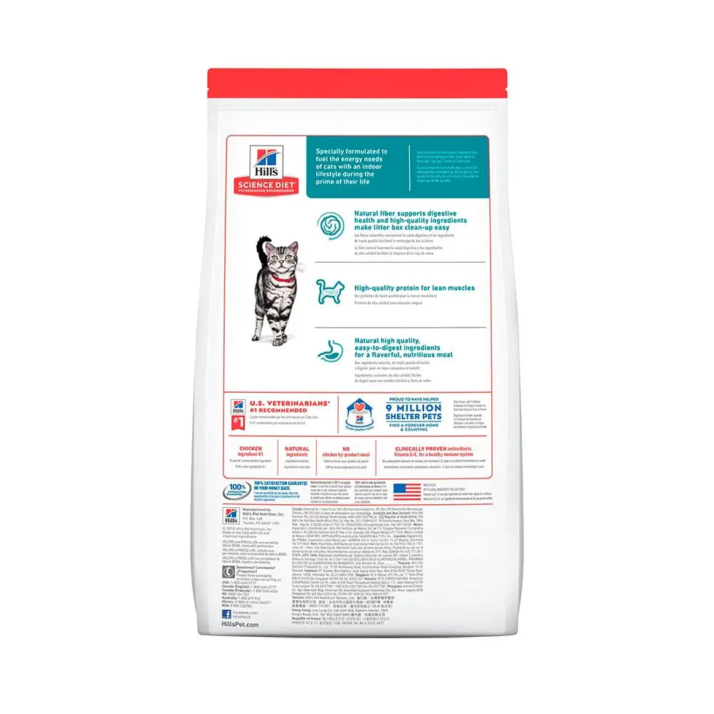 Hill 's Science Diet Adultos de Interior 1-6 – 3,5 kg