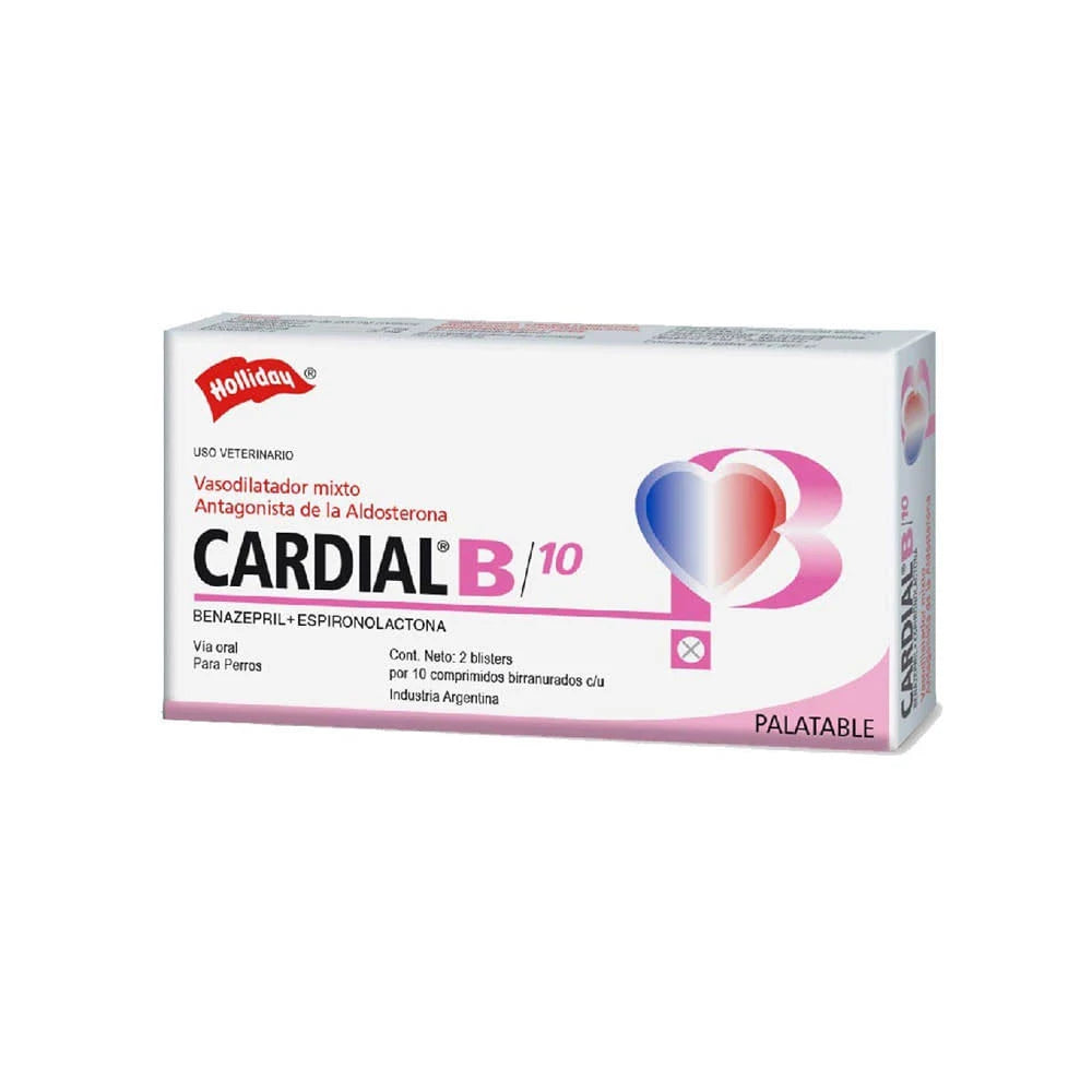 CARDIAL B 10 mg – Tratamiento cardiovascular