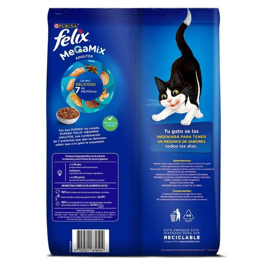 Felix Gato Megamix 1.5 kg – Croquetas surtidas para gatos adultos