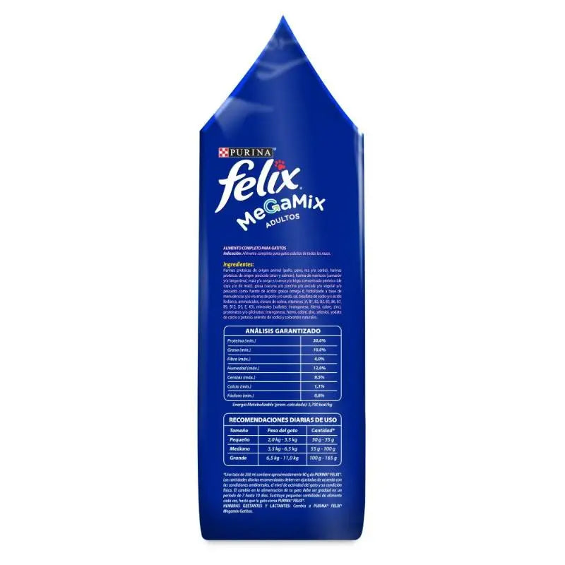 Felix Gato Megamix 1.5 kg – Croquetas surtidas para gatos adultos