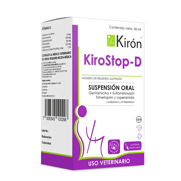 Kirostop – Solución Oral Antidiarreica para Perros y Gatos