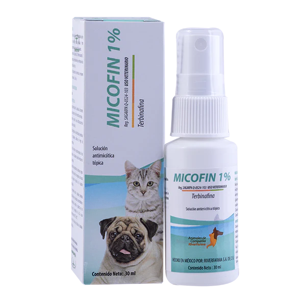 Micofin Spray – Antimicótico tópico para perros y gatos