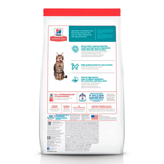 Hill 's Science Diet Feline 7+ Indoor – Pollo 3.5 lb