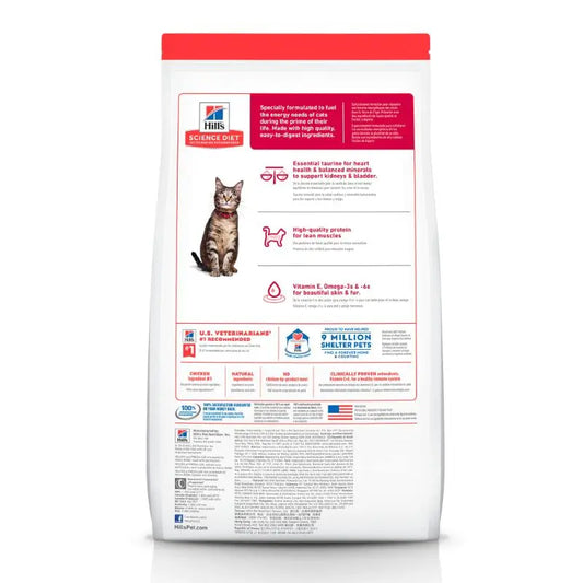 Hill's Science Diet Feline Adulto 1–6 – Pollo 4 lb