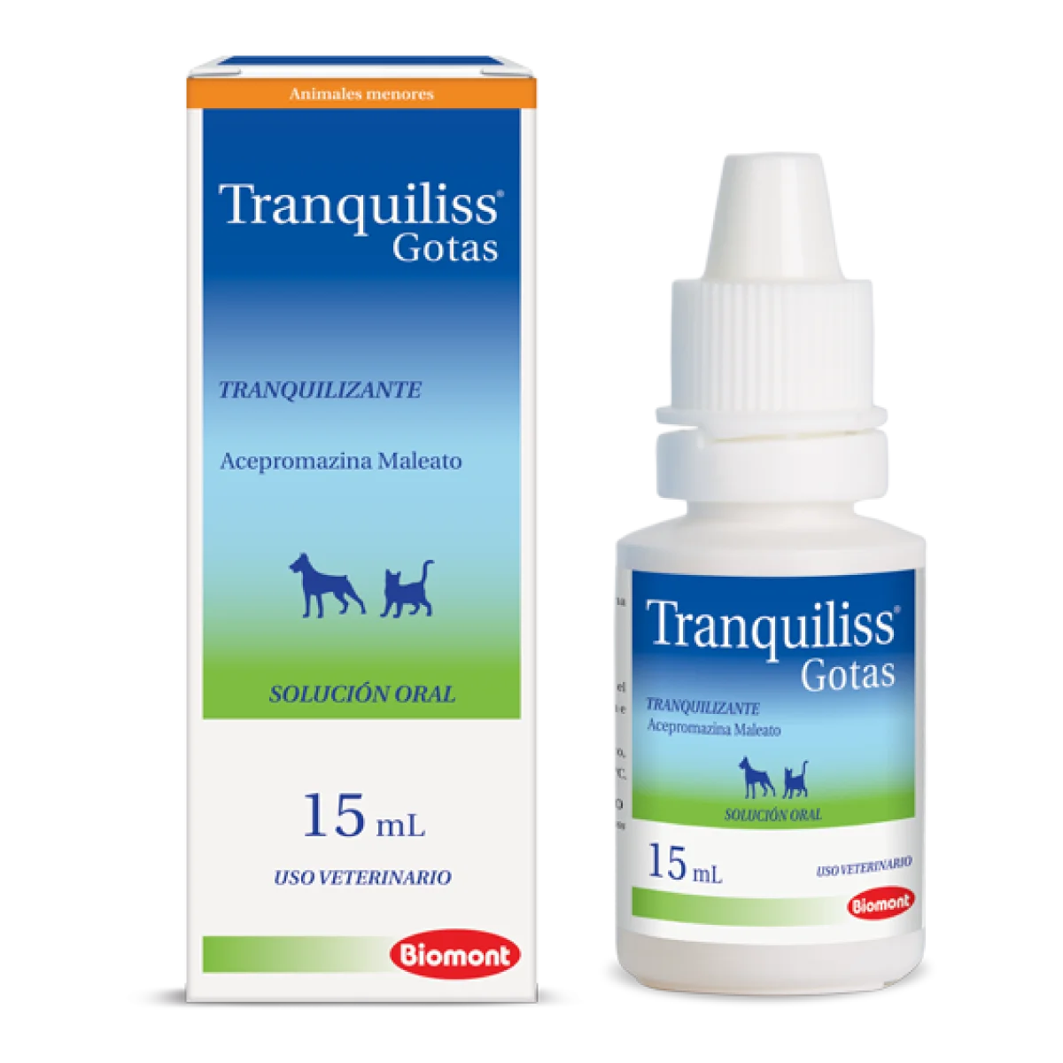 Tranquiliss Gotas – Calmante natural para perros y gatos