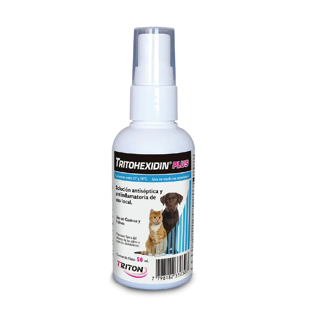 Tritohexidina Plus 50 ml – Solución ótica para la higiene y tratamiento de otitis