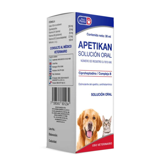 Apetikan Solución Oral 30 mL – Estimulante del apetito