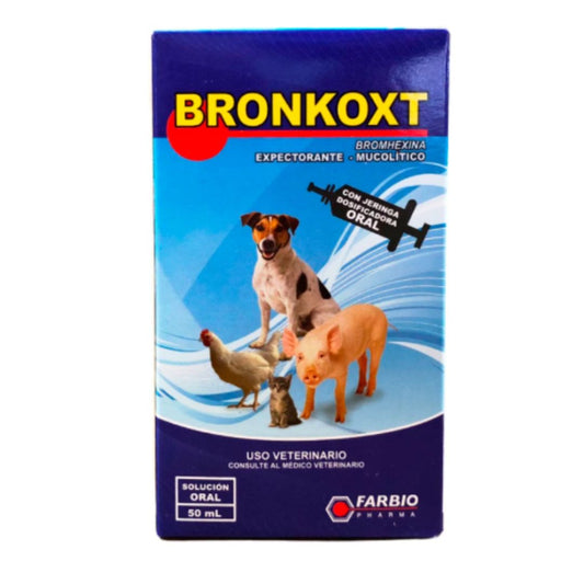 BRONKOXT Oral 50 mL - Jarabe mucolítico y expectorante