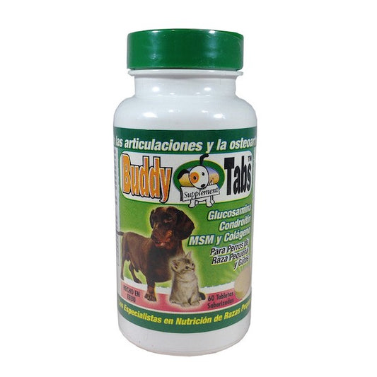 Buddy Tabs Glucosamina – Suplemento para articulaciones