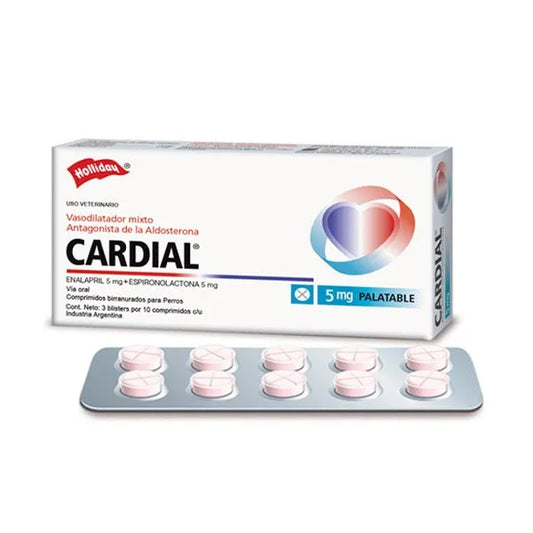 CARDIAL 5 mg – Tratamiento para insuficiencia cardíaca