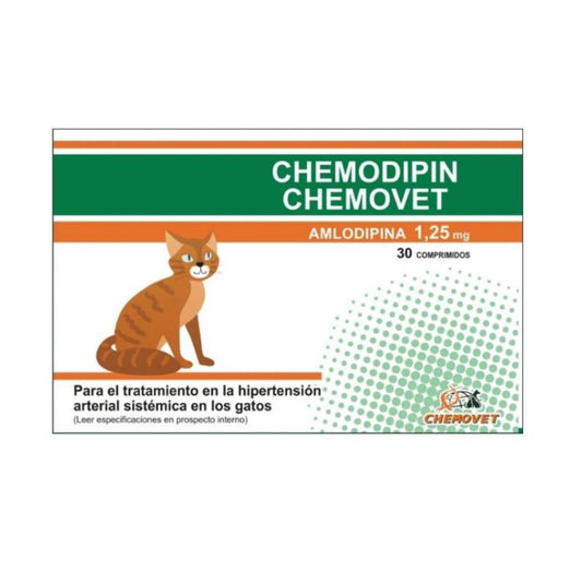 Chemodipin 1.25 mg – Antihipertensivo veterinario