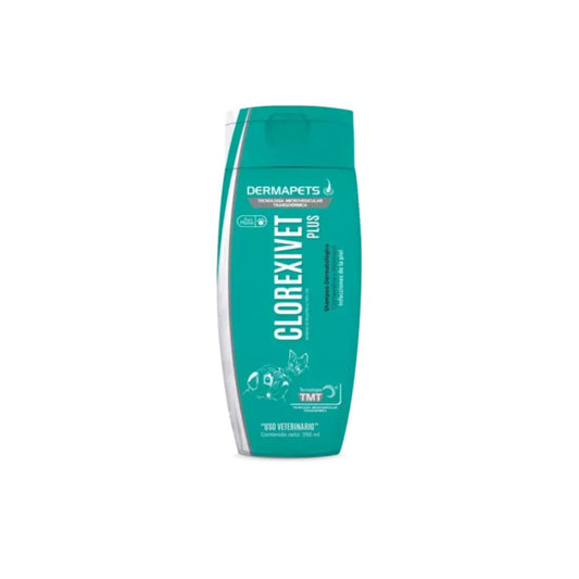 Clorexivet Plus Shampoo 350 ml – Antiséptico dermatológico