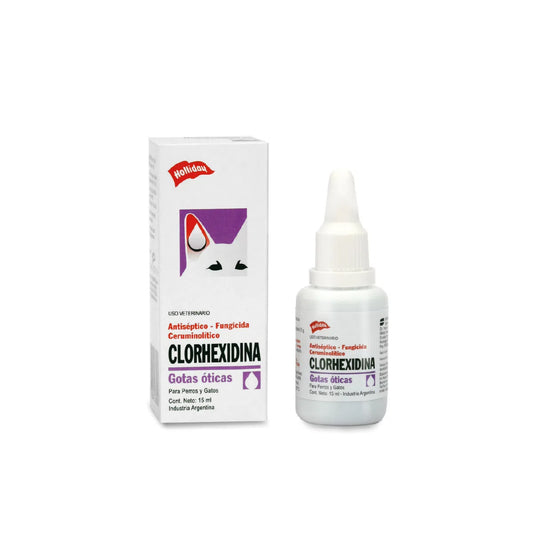 Clorhexidina Gotas Óticas 15 ml – Limpieza y antiséptico