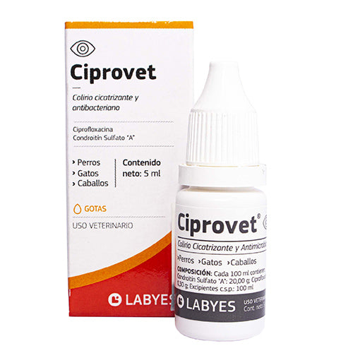CIPROVET – Solución oftálmica antibiótica