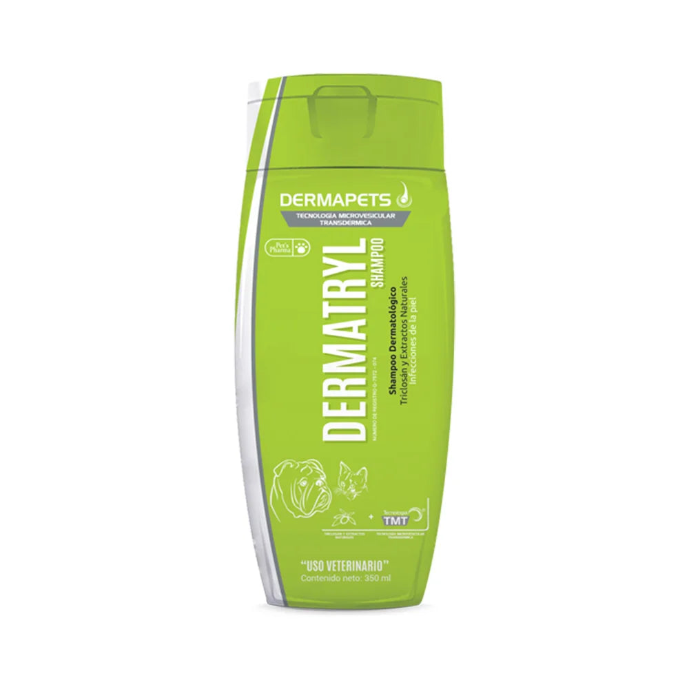 Dermatryl Shampoo 350 ml – Limpieza y Protección para la Piel de tu Mascota