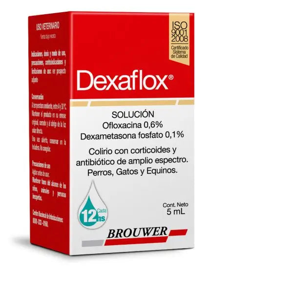 Dexaflox 5 ml – Solución Oftálmica Antiinflamatoria y Antibacteriana