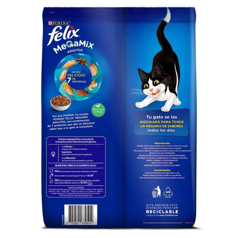 Felix Gato Megamix 1.5 kg – Croquetas surtidas para gatos adultos