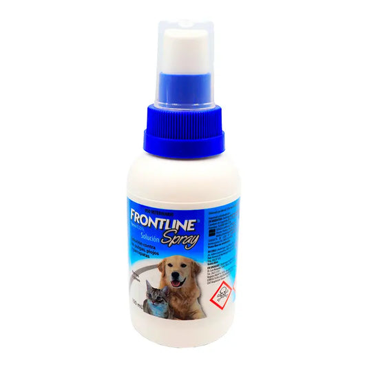 Frontline Spray 100 mL – Protección rápida contra pulgas y garrapatas