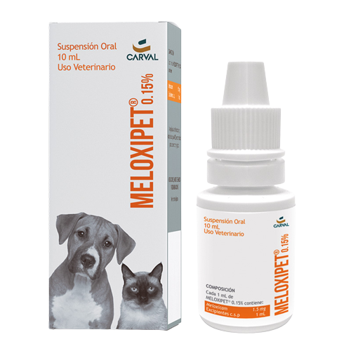 Meloxipet 0.15% 10 ml – Antiinflamatorio y analgésico oral