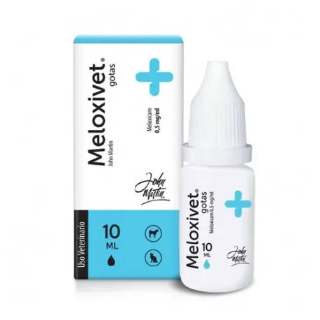 Meloxivet Gotas 10 ml – Antiinflamatorio y analgésico para perros y gatos