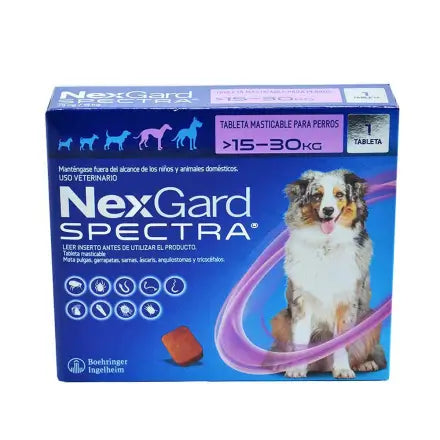 NexGard Spectra L – Antiparasitario interno y externo para perros