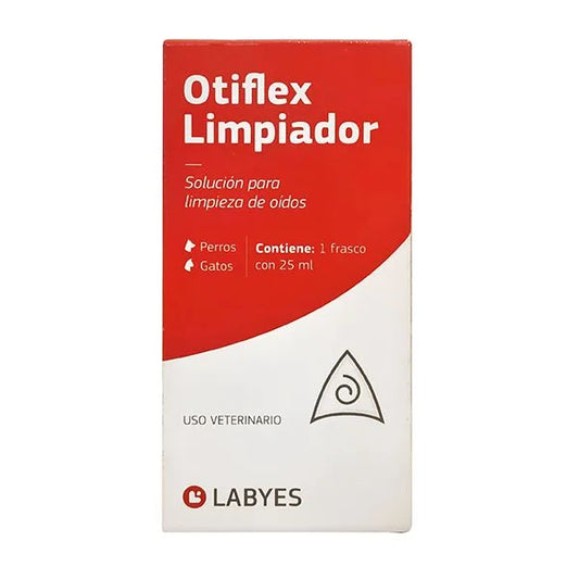 Otiflex Limpiador – Solución de higiene ótica para perros y gatos