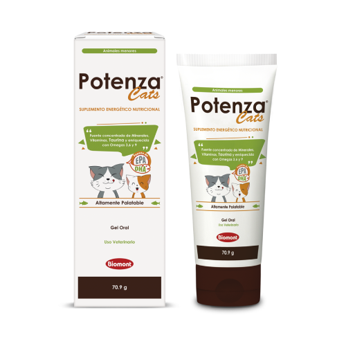 Potenza Cats – Suplemento vitamínico y mineral para gatos
