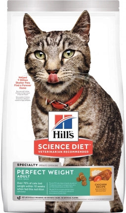 Hill's Science Diet Feline Adulto Perfect Weight – Pollo 3 lb