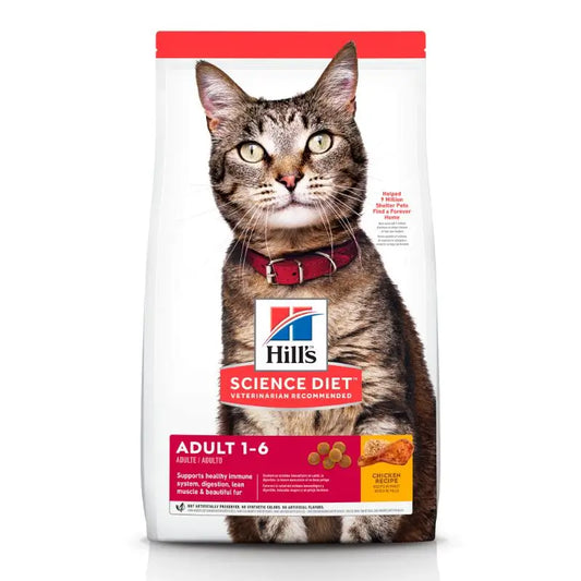Hill's Science Diet Feline Adulto 1–6 – Pollo 4 lb