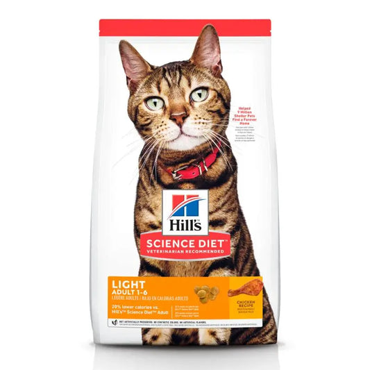 Hill's Science Diet Feline Adulto Light – Pollo 4 lb