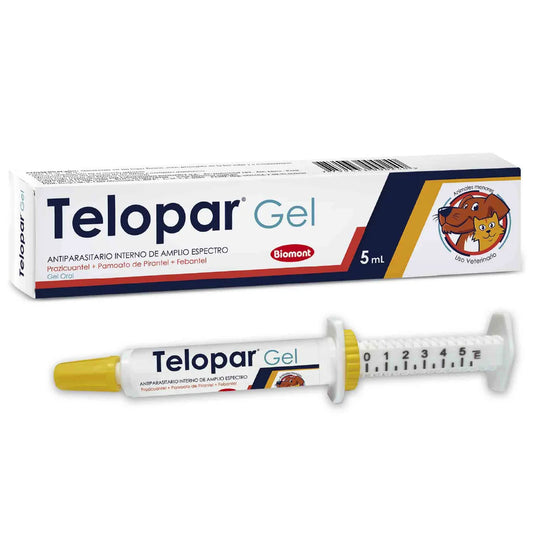 Telopar Gel 5 ml – Lubricante ocular para perros y gatos