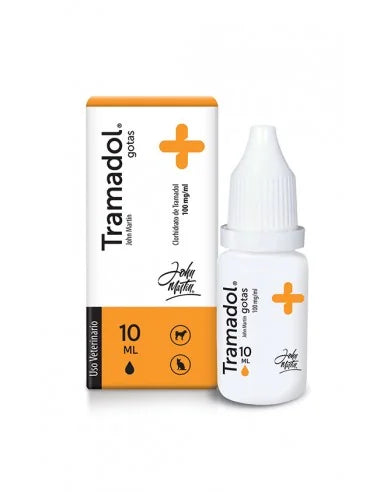 Tramadol Gotas 10 ml – Analgésico para perros y gatos