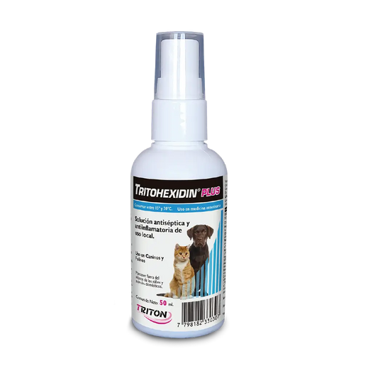 Tritohexidina Plus 50 ml – Solución ótica para la higiene y tratamiento de otitis
