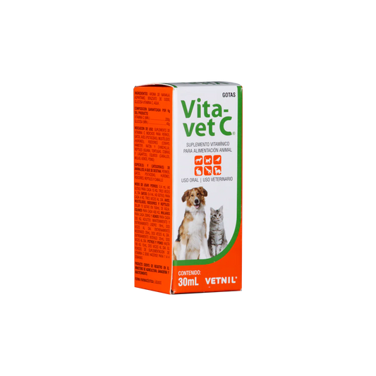 Vita Vet C 30 ml – Suplemento de vitamina C en gotas para mascotas